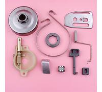 Pexorin Cerchione del tamburo pignone della frizione catena, for Husqvarna, 136 137 141 142 Asta dell'acceleratore Pompa dell'olio Piastra barra Motosega Sostituisci il pezzo di ricambio Kit frizione