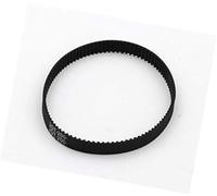 Pexorin Cinghia di distribuzione GT2 a circuito chiuso, 5 pezzi/lotto, gomma, 10 mm, 220 mm-320, parti for stampante 3D CNC Cinghia di distribuzione per stampante 3D(BLACK GT2 10 280 MM)