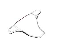 Pexorin Cornice for rivestimento pulsanti volante auto, for Mercedes-Benz, for CLA GLA Classe A C117 W176 X156 W117 Accessori auto Rivestimento per volante(Silver style)