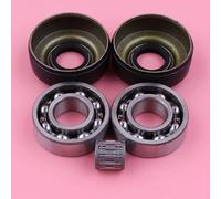 Pexorin Cuscinetto albero motore con kit set paraolio, for Husqvarna, 340 345 350, for JONSERED, pezzi di ricambio for motosega 2145 Kit cuscinetto albero motore motosega