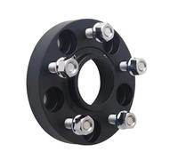 Pexorin Distanziali 1 pz 5x114,3 15 mm Hubcentric 67,1 mm 5 Lug Adatto for DODGE, Piastra adattatrice distanziale ruota in alluminio for auto universale Distanziale per ruote di automobili(BLACK 15mm)