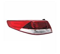 Pexorin Fanale posteriore sinistro destro esterno a LED, indicatore di direzione, fendinebbia, for Kia, K5 Optima 2016 2017 2018 Indicatore di direzione posteriore(Black NO LED LEFT SIDE)