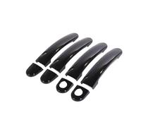 Pexorin For Seat, Leon MK2 1P FR FR+, for Cupra, 2006~2012 Copri maniglie portiere cromate nere lucide for auto, accessori, adesivi for lo styling copertura per maniglia portiera auto(BLACK Model 2)