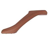 Pexorin For, Serie 5 F10 F11 F18 LHD Auto Sinistra Destra Maniglia interna Porta interna Bracciolo Pannello Tirare la cornice della copertura 2010-2017 Maniglia per porta interna(Red Brown)