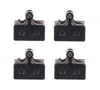 Pexorin For Shimano, for G01S G03A XRE Br-M9000 SLX M6000 M675 Bici Idraulica Alfine S700 Deore M615, 4 Paia Pastiglie Freno a Disco Bicicletta MTB pastiglie freni a disco per bici(Schwarz)