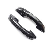 Pexorin For VW, for Scirocco, 3 Mk3 2008-2015 Nuovo rivestimento for maniglia laterale della portiera in fibra di carbonio cromata for auto, accessori for auto copertura per maniglia portiera auto