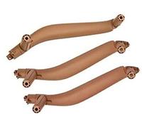 Pexorin For, X5 X6 F15 F16 2014 2015 2016 2017 2018 Car Interior Door Inside Pull Handle Set di ricambio 3 pezzi Maniglia per porta interna(Braun)