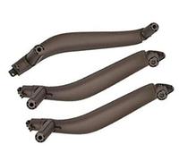 Pexorin For, X5 X6 F15 F16 2014 2015 2016 2017 2018 Car Interior Door Inside Pull Handle Set di ricambio 3 pezzi Maniglia per porta interna(Moka)