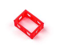 Pexorin FPV Racing Drone Quadcopter Kit Telaio 105mm Interasse Rack 3D Stampato TPU Canopy Supporto Batteria Pezzi di Ricambio Ricambio per la Manutenzione del carburatore(Battery Holder)