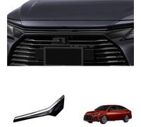 Pexorin Griglia centrale nera lucida for auto, modanatura for griglia, copertura for Toyota, Yaris, Ativ/Vois 2022 2023 spoiler paraurti posteriore