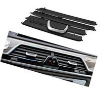 Pexorin Griglia di uscita aria condizionata for cruscotto con guida a sinistra, for BMW, serie 5 G30 G31 6S GT G32 520d 525i 530i 540i griglia dell'aria condizionata per auto(BLACK Middle Left)