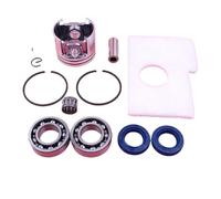 Pexorin Kit anello elastico pistone manovella cuscinetto filtro aria 38mm, for STIHL, MS180 018 MS 180 pezzo di ricambio for motosega Kit cuscinetto albero motore motosega