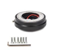 Pexorin Kit boss a scatto con adattatore for mozzo a sgancio rapido for volante versione sottile Mozzo del volante(Schwarz)