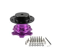 Pexorin Kit boss adattatore mozzo a scatto a sgancio rapido for volante in alluminio RS-QR001 Mozzo del volante(Purple)