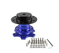 Pexorin Kit boss adattatore mozzo a scatto a sgancio rapido for volante in alluminio RS-QR001 Mozzo del volante(Blue)