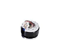 Pexorin Kit boss adattatore mozzo a scatto for volante universale for auto a sgancio rapido in alluminio Mozzo del volante(Schwarz)