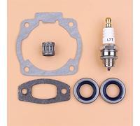 Pexorin Kit candela cuscinetto guarnizione guarnizione cilindro marmitta, for Husqvarna 50 51 55, for Rancher, parti di motoseghe Kit cuscinetto albero motore motosega