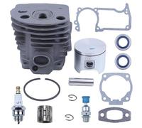 Pexorin Kit candela paraolio pistone cilindro da 46 mm, for Husqvarna 51 55, for Rancher, parti di motoseghe 503609171 Kit cuscinetto albero motore motosega
