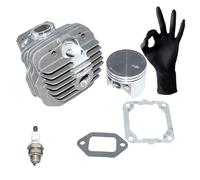 Pexorin Kit cilindro pistone con perno da 12 mm, for, 044 044c 044w 044r Ms440 Ms440c Ms440d Ms440m Ms440n Ms440r Ms440v Ms440w Ms440z set di sostituzione pistone
