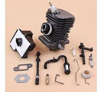 Pexorin Kit cuffia di aspirazione paraolio cuscinetto pistone cilindro albero motore, for STIHL MS170 MS180 018, parti del motore del motore della motosega Kit cuscinetto albero motore motosega