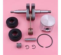 Pexorin Kit cuscinetto ad ago paraolio for anello pistone albero motore da 44 mm, for Husqvarna 350, parte di ricambio for motosega Kit cuscinetto albero motore motosega