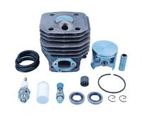 Pexorin Kit cuscinetto pistone cilindro da 48 mm, for Husqvarna, 261 262 262XP Motosega Paraolio Linea carburante Valvola di decompressione tubo 503 54 11 72 Kit cuscinetto albero motore motosega