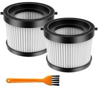 Pexorin Kit di 2 filtri di ricambio in spugna, for DEWALT, for aspirapolvere portatile senza fili DCV501HB 20V, confrontato con il pezzo n. DCV5011H Filtro per aspirapolvere