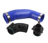 Pexorin Kit di eliminazione del silenziatore tubo flessibile in silicone aggiornamento dell'uscita ingresso turbocompressore Linea di aspirazione del motore(Kits)