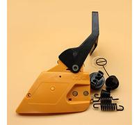 Pexorin Kit di molle tampone for coperchio frizione catena, maniglia freno, parti di ricambio for motosega, for Partner, 350 351 370 371 390 420 Copertura per maniglia freno motosega