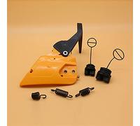 Pexorin Kit di molle tampone for coperchio frizione catena, maniglia freno, parti di ricambio for motosega, for Partner, 350 351 370 371 390 420 Copertura per maniglia freno motosega