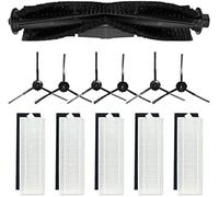 Pexorin Kit di parti accessorie, for Proscenic, for aspirapolvere robot M7 Pro, 1 spazzola principale, 6 spazzole laterali, 5 filtri HEPA Filtro per aspirapolvere