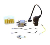 Pexorin Kit filtro aria bobina accensione carburatore, for Husqvarna, 353 340 350 345 346 XP, JONSERED, 2141 2145 2149 2150 CS2141 Motosega, Zama, Filtro dell'aria per attrezzi da giardino