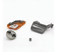 Pexorin Kit leva di protezione maniglia tamburo frizione freno catena, for motosega Husqvarna 350 340 353 345 537107801 503850901 503873072 Copertura per maniglia freno motosega
