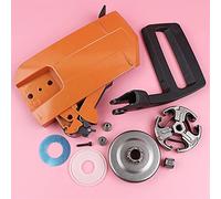 Pexorin Kit maniglia coperchio tamburo frizione freno catena con cuscinetto ad aghi, for motosega Husqvarna 268 272 266 66 503736601 503727401 503727402 Copertura per maniglia freno motosega