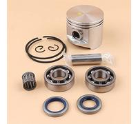 Pexorin Kit paraolio cuscinetto fasce elastiche da 50 mm, for Husqvarna 362 365 371 372 372XP, pezzi di ricambio motore motore motosega Kit cuscinetto albero motore motosega