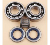 Pexorin Kit paraolio cuscinetto manovella albero motore, for Husqvarna, pezzi di ricambio motore motosega 359 357 XP 357XP Kit cuscinetto albero motore motosega