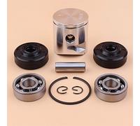 Pexorin Kit paraolio cuscinetto manovella pistone anello spinotto da 39 mm, for Husqvarna, parti del motore motosega 235 236 236E 240 240E 545081894 530056363 Kit cuscinetto albero motore motosega