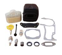 Pexorin Kit paraolio filtro aria guarnizione motore silenziatore di scarico, for Husqvarna 365 362 372 371, pezzi di ricambio for motoseghe Kit cuscinetto albero motore motosega