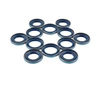 Pexorin Kit paraolio for manovella da 6 paia, for motosega Husqvarna, 365 371 372 362 362XP EPA K 503260301/505275719 Kit cuscinetto albero motore motosega