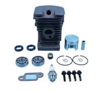 Pexorin Kit pistone cilindro da 38 mm, for STIHL, 018 MS180 MS 180 Motosega Cuscinetto a sfere Paraolio Viti candela Guarnizione marmitta Kit cuscinetto albero motore motosega