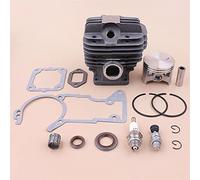 Pexorin Kit pistone cilindro da 52 mm, for STIHL MS440 044, set guarnizioni cuscinetto ad ago paraolio parti del motore del motore della motosega Kit cuscinetto albero motore motosega