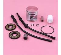Pexorin Kit pistone da 44 mm, for Husqvarna 450 450E, paraolio filtro carburante tubo di ritorno cuscinetto pezzo di ricambio for motosega Kit cuscinetto albero motore motosega