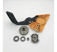 Pexorin Kit tamburo frizione coperchio frizione maniglia freno, for Partner, 350 351, for McCulloch, MAC 335 435 440 Parti motosega 530014949 Copertura per maniglia freno motosega