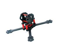 Pexorin Kit Telaio in Fibra di Carbonio RC Drone FPV Racing Quadcopter Freestyle Stretch X Supporto 1306 1407 F3 F4 Runcam Ricambio per la Manutenzione del carburatore(SX2 Eyas Frame Kit)