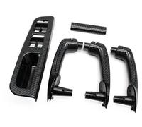 Pexorin LHD 1J1867179A, for VW, for Bora, for Golf, 4 MK4, for Jetta, 1999-2004 Interni auto Anteriore Posteriore Sinistra Destra Maniglia for porta Maniglia per porta interna(BLACK Lhd 8pcs)