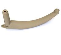 Pexorin LHD RHD Auto Anteriore Posteriore Sinistra Destra Porta Interna All'interno Maniglia di Tiro Copertura Trim, for, X5 X6 E70 E71 E72 2007-2013 Maniglia per porta interna(Beige)