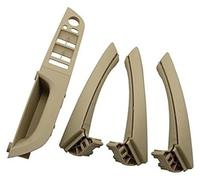 Pexorin Maniglia for portiera interna del bracciolo del conducente sinistro con guida a sinistra, set completo di ricambio, for, serie 3 E90 E91 2004-2012 Maniglia per porta interna(BLACK A1 Beige)