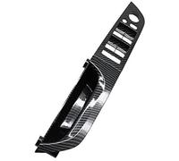 Pexorin Pannello bracciolo con maniglia for porta interna in fibra di carbonio for conducente sinistro, for, serie 3 E90 E91 316 318 320 325 328 Maniglia per porta interna(BLACK 35.5 A1)