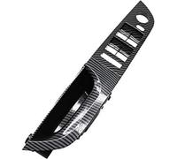 Pexorin Pannello bracciolo con maniglia for porta interna in fibra di carbonio for conducente sinistro, for, serie 3 E90 E91 316 318 320 325 328 Maniglia per porta interna(BLACK 37.5 B2)