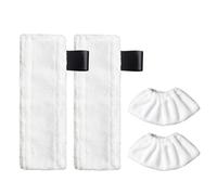 Pexorin Panno for la pulizia del mocio a vapore, copripanno di ricambio, accessori for EasyFix SC2 SC3 SC4 SC5, pezzi for pulitore for Parti di ricambio per pulitori a vapore(4pcs-02)